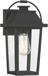 The Great Outdoors 79102 Branwyn 13" Tall Wall Sconce - Sand Coal Black. Fixed Price $209.00.