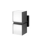 Home Decorators Keating 8.39 In. 2LIGHT Dark Gray Led Outdoor Wall Sconce. Fixed Price $32.29.