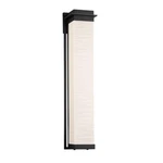 Justice Design Porcelina Pacific 36" Led Sconce, Wv/bk PNA-7546W-WAVE-MBLK. Fixed Price $594.00.