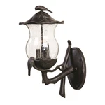 Acclaim Lighting Avian 3 Wall Sconce, Black Coral/clear Seeded 7561BC-SD. Fixed Price $280.00.