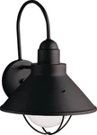 9023BK, Seaside Aluminum Outdoor Wall Sconce Lighting, 60 Watts, Black (painted). Fixed Price $160.99.