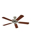 Sea Gull Lighting Quality Max 52" Ceiling Fan, Dark Mahogany Finish 15030-962. Fixed Price $110.49.