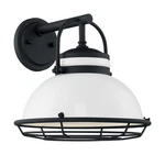 Nuvo Lighting 60/7062 Upton 12" Tall Outdoor Wall Sconce - Gloss White. Fixed Price $133.99.