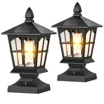 Thomas Edison Solar Post Lights Outdoor-pack, Waterproof Fence 2. Fixed Price $77.23.