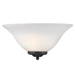 Bellevue GL8355 Ovilava 1 Light 7" Tall Wall Sconce - Black. Fixed Price $56.09.