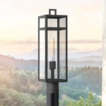 John Timberland Lucas 21 3/4" High Sand Black Outdoor Post Light. Fixed Price $174.99.