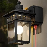 Dusk To Dawn Outdoor Lights With Gfci Outlet Sensor Outside 1-PACK, Black. Fixed Price $59.94.