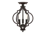 Bellevue SH60055 3 Light 11"W Semi-flush Ceiling Fixture Bronze. Fixed Price $345.10.