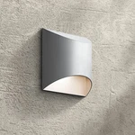 Kichler Wesley 7 1/2" High Led Platinum Silver Outdoor Wall Light. Fixed Price $267.99.