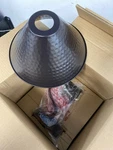 James Allan GWS13476BRZ 9" Bronze Outdoor Wall Sconce With Warehouse Shade. Fixed Price $33.84.