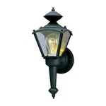 Westinghouse 66983 Matte Black 1-LIGHT Wall Lantern 13-1/2 X 4-3/4 In.. Fixed Price $30.33.