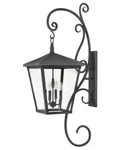 Hinkley Trellis Extra Large Wall Mount Lantern With Scroll 1439DZ- New Box. Fixed Price $1200.00.