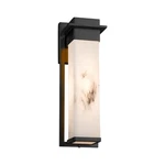 Justice Design Led Lumenaria Pacific Large Sconce, Black FAL-7544W-MBLK. Fixed Price $350.00.
