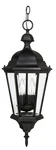 Capital Lighting 9724 Black Carriage House 3-LIGHT Outdoor Mini Pendant. Fixed Price $188.00.