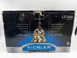 Kichler Sedona Bronze Finish 1 Light Mini Pendant Fixture Tiffany-style Glass. Fixed Price $68.58.