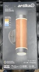 *new* Artika C7-L White Modern 3 Cct Integrated Led Outdoor Cylinder Sconce. Fixed Price $39.99.