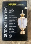 Vintage Catalina Solid Brass And Beveled Wall Glass Outdoor Lights ***new**. Fixed Price $59.99.