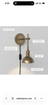 Nathan James Tamlin Wall Light Modern Industrial Sconce Item 15001 Open Box. Fixed Price $74.99.