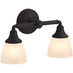 Kohler Devonshire 2-LIGHT Bathroom Vanity Fixture Matte Black. Fixed Price $73.22.