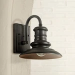 Generation Lighting Redding Station 9" Wide Bronze Outdoor Barn. Fixed Price $119.00.