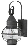 Hinkley Cape Cod 14" High Aged Zinc Outdoor Wall Light. Fixed Price $169.15.