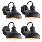 Goalplus 7 Inch Outdoor Gooseneck Barn Lighting Black Exterior Porch. Fixed Price $176.31.