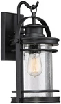 Quoizel Booker 15" High Mystic Black Outdoor Wall Light. Fixed Price $263.99.