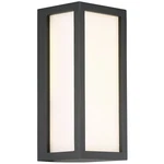 9.88 Inch 18W Led Outdoor Wall Mount-graphite Grey Finish Eurofase Lighting. Fixed Price $130.00.
