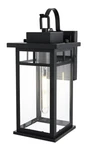 Light Fixture Wall Sconce Outdoor Clear Glass Porch Walkway Lantern Lamp 15.5". Fixed Price $146.27.