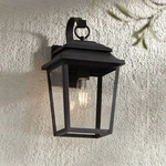Bellis Verde Outdoor Wall Light Fixture Texturized Black Lantern 15 1/4" Outside. Fixed Price $174.99.