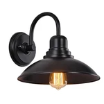 Goldhill Black Gooseneck Outdoor Barn Light, Farmhouse Vanity Lights With E26.... Fixed Price $61.27.
