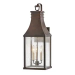 3 Light Large Outdoor Wall Lantern - Mounts. Fixed Price $489.00.