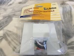 Center Feed Connector With Canopy, CF6108-WH, Liteline Corporation New. Fixed Price $10.79.