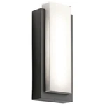 Kichler Dahlia 19" Outdoor 2 Wall Light, Black - 49557BKLED. Fixed Price $624.99.