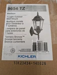 Kichler Madison Single Light 23" Tall Outdoor Wall Sconce 9654TZ. Fixed Price $85.00.