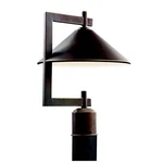 Kichler 49063 Bronze Single Light Outdoor Post From The Ripley Collection. Fixed Price $284.99.