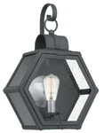 Quoizel HTH8413MBHEATH Light 19 Inch Mottled Black Outdoor Wall. Fixed Price $129.00.