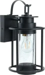 Monkfish Black Outdoor Wall Sconce Light With Bubble Glass Shade - Waterproof. Fixed Price $59.99.