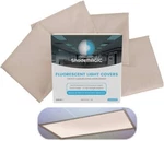 Shademagic Fluorescent Light Covers Mocha - Filter Diffuser 4 Pack New Box. Fixed Price $26.99.