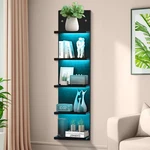 5-TIER Led Wall Mount Shelf With Rgb Lighting For Stylish Home Decor. Fixed Price $94.99.