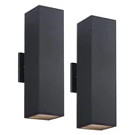 Cerdeco 2 Pack Aluminum Modern Outdoor Wall Light 15 Exterior Up Down. Fixed Price $127.60.