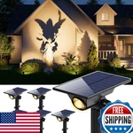 Gvshine 6 Pack Solar Power Spot Lights Outdoor Waterproof Led Dusk To Dawn. Fixed Price $57.73.
