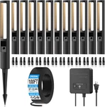 12 Pack Low Voltage Led Pathway Lights With 150W Transformer & 100FT Wire. Fixed Price $291.99.