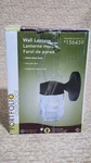 Portfolio 156459 Outdoor Wall Lantern, Matte Black Finish, Clear Glass. Fixed Price $10.00.
