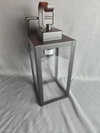Pia Ricco 1- Light Matte Black Outdoor Wall Lantern Sconce With Clear Glass. Fixed Price $19.99.