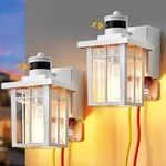 Myhaptim 2 Pack Porch Lights Gfci Outletdusk To Dawn Motion Sensor Outdoor. Fixed Price $160.43.
