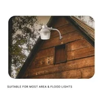 Commercial Electric 24IN Steel Mounting Arm Gray For Area Flood Lights. Fixed Price $24.97.