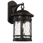 Trans Globe Boardwalk 16.25" Light Outdoor Wall Lantern, Black/water - 40371BK. Fixed Price $159.99.