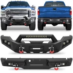 New Front Rear Bumper With Light 2011-2016 Ford F250 F350 F450 Super Duty. Fixed Price $995.90.