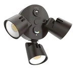 Lithonia Lighting Led Security Outdoor Floodlight, 3 Heads, Photocell, Bronze. Fixed Price $49.90.